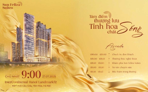 Trải nghiệm chuẩn sống 6 sao tại sự kiện giới thiệu Sun Feliza Suites